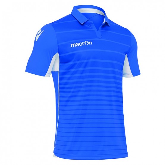 Camiseta TABIT Azul Royal/Blanco Macron
