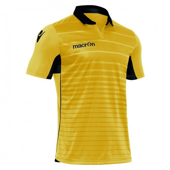 Camiseta TABIT Amarillo/Negro Macron