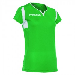 Camiseta mujer FLUORINE Verde/Blanco Macron