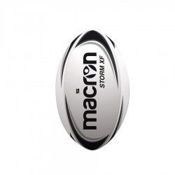 macron STORM XF PALLONE RUGBY N 5 NEGRO -PACK 12-