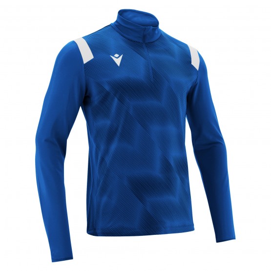 Sudadera de entrenamiento 1/4 Zip Macron PURUS Azul Royal