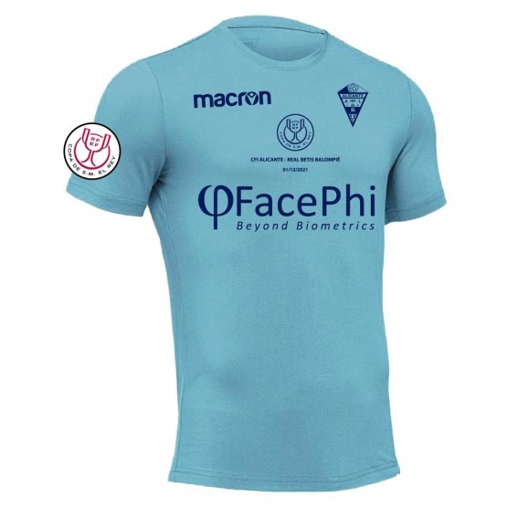 Camiseta Oficial CFI Alicante Réplica Algodón Copa del Rey