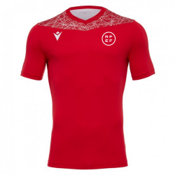 Camiseta de entrenamiento árbitros macron NASH Roja. CTA RFEF.