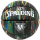 Balónde Baloncesto Spalding MARBLE Series Black-Rainbow Sz5