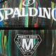 Balónde Baloncesto Spalding MARBLE Series Black-Rainbow Sz5