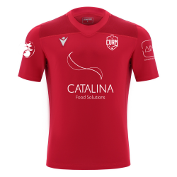 CAMISETA JUEGO CURM TEMPORADA 23/24 MACRON PERIDOT ROJO