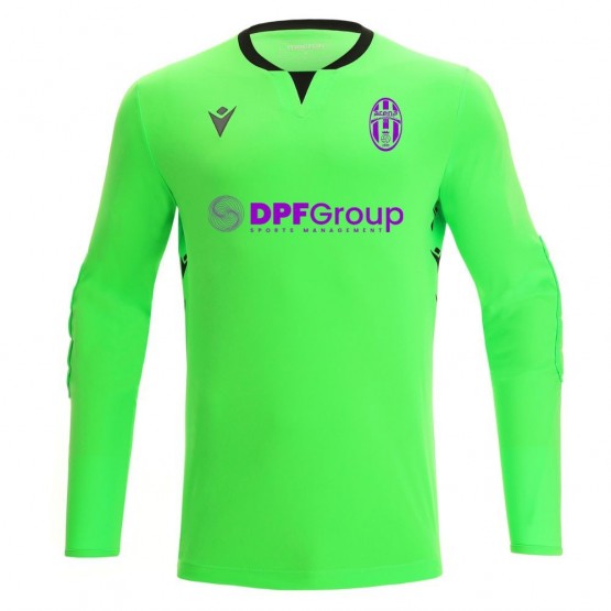 CAMISETA PORTERO MANGA LARGA 1ª EQUIPACIÓN ARENA MACRON RIGEL VERDE FLÚOR