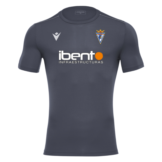 CAMISETA 1ª PORTERO VILLENA C.F. (IBENTO) MACRON RIGEL GRIS