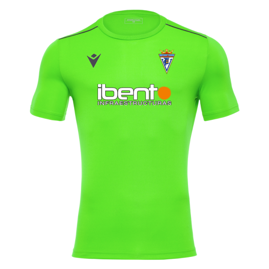 CAMISETA 2ª PORTERO VILLENA C.F. (IBENTO) MACRON RIGEL VERDE FLÚOR