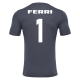 CAMISETA 1ª PORTERO VILLENA C.F. (IBENTO) MACRON RIGEL GRIS