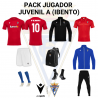 PACK JUGADOR JUVENIL A (IBENTO) VILLENA C.F.