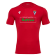 CAMISETA 2ª JUEGO VILLENA C.F. (RAYLU) MACRON RIGEL ROJO