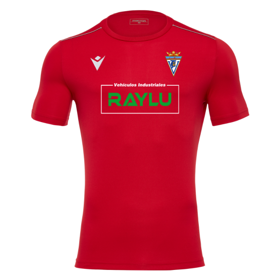 CAMISETA 2ª JUEGO VILLENA C.F. (RAYLU) MACRON RIGEL ROJO