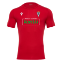 CAMISETA 2ª JUEGO VILLENA C.F. (RAYLU) MACRON RIGEL ROJO