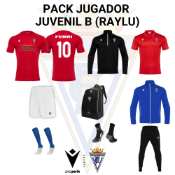 PACK JUGADOR JUVENIL B (RAYLU) VILLENA C.F.