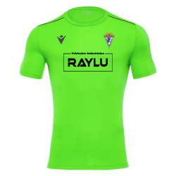 CAMISETA 2ª PORTERO VILLENA C.F. (RAYLU) MACRON RIGEL VERDE FLÚOR