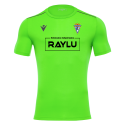 CAMISETA 2ª PORTERO VILLENA C.F. (RAYLU) MACRON RIGEL VERDE FLÚOR