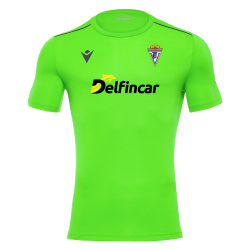 CAMISETA 2ª PORTERA VILLENA C.F. FEMENINO (DELFINCAR) MACRON RIGEL VERDE FLÚOR