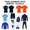 PACK JUGADORES ZENETA - LA VILLA