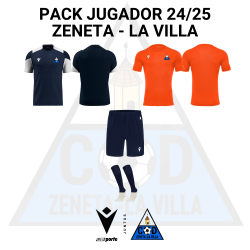 PACK JUEGO JUGADOR ZENETA - LA VILLA