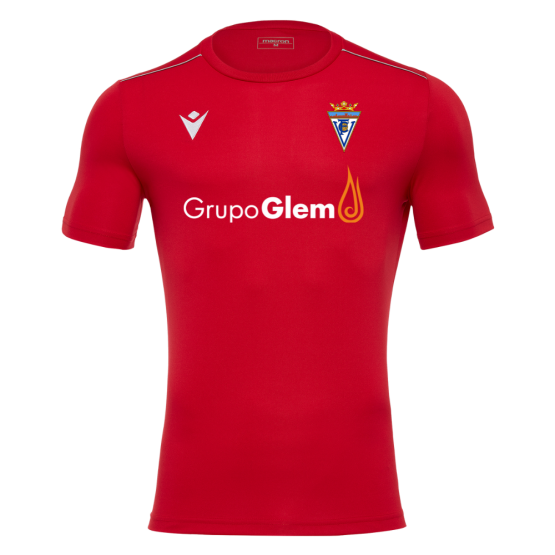 CAMISETA 2ª JUEGO VILLENA C.F. (GLEM) MACRON RIGEL ROJO