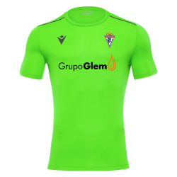 CAMISETA 2ª PORTERO VILLENA C.F. (GLEM) MACRON RIGEL VERDE FLÚOR