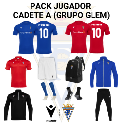 PACK JUGADOR CADETE A (GLEM) VILLENA C.F.