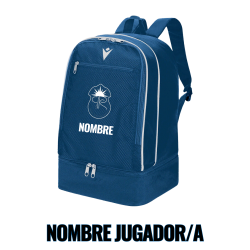 NOMBRE PERSONALIZADO EN MOCHILA RACING PLAYA VOLEY