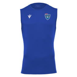 CAMISETA ENTRENAMIENTO DESMANGADA RUGBY LA VILA MACRON KESIL AZUL ROYAL