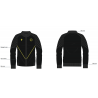 Chaqueta chándal Oficial Técnicos CTA RFEF 24/26 TRAVEL FZIP TOP BLK/NYEL