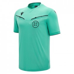 Camiseta Oficial Comité Técnico de Árbitros 2024/26 MACRON RFEF Verde Agua