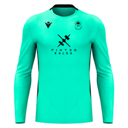 CAMISETA PORTERO MANGA LARGA RACING PLAYA MACRON ARGO TURQUESA