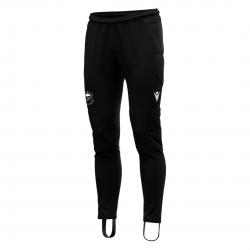 PANTALÓN LARGO PORTERO ACOLCHADO RACING PLAYA MACRON AURIGA NEGRO