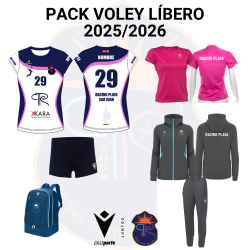 PACK JUGADORA (LÍBERO) VOLEY RACING PLAYA