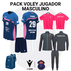 PACK JUGADOR CHICO VOLEY RACING PLAYA