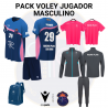 PACK JUGADOR CHICO VOLEY RACING PLAYA