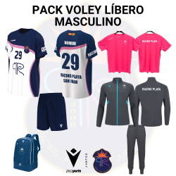 PACK JUGADOR CHICO (LÍBERO) VOLEY RACING PLAYA