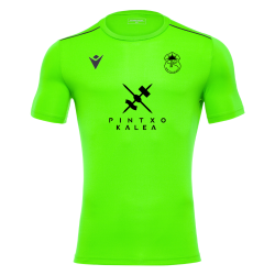 CAMISETA 2ª PORTERO RACING PLAYA MACRON RIGEL VERDE FLÚOR