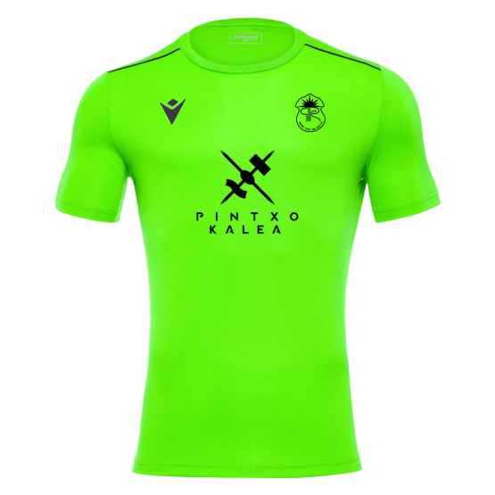 CAMISETA 2ª PORTERO RACING PLAYA MACRON RIGEL VERDE FLÚOR