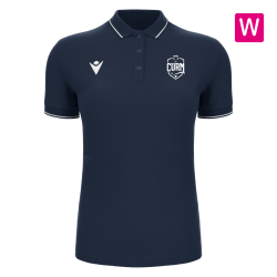 POLO CHICA CURM MACRON WALTZ ECO MARINO