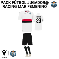 PACK FEMENINO JUGADORA RACING MAR