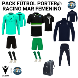 PACK FEMENINO PORTERA RACING PLAYA & MAR COMPLETO
