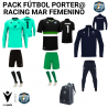 PACK FEMENINO PORTERA RACING PLAYA & MAR COMPLETO