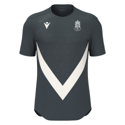 CAMISETA PEÑA MADRIDISTA MACRON WISP GRIS