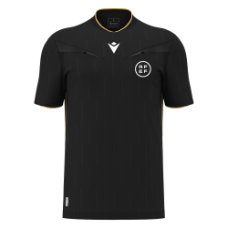Camiseta Árbitro Macron 2026 MENDEZ ECO RFEF Negro Oro