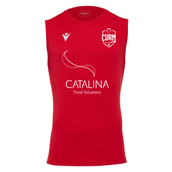 CAMISETA TIRANTES GYM CURM MACRON DORIAN ROJO