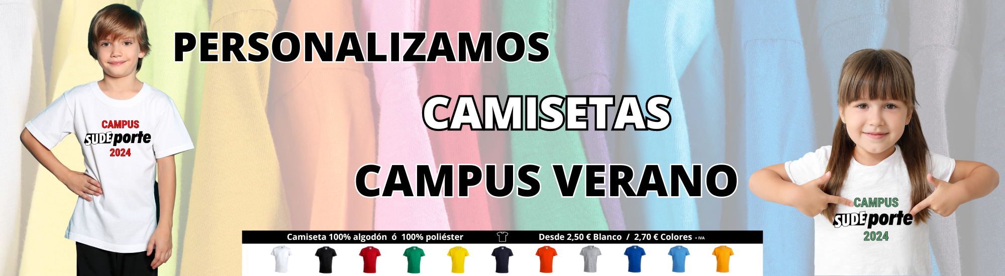 Camisetas campus de verano